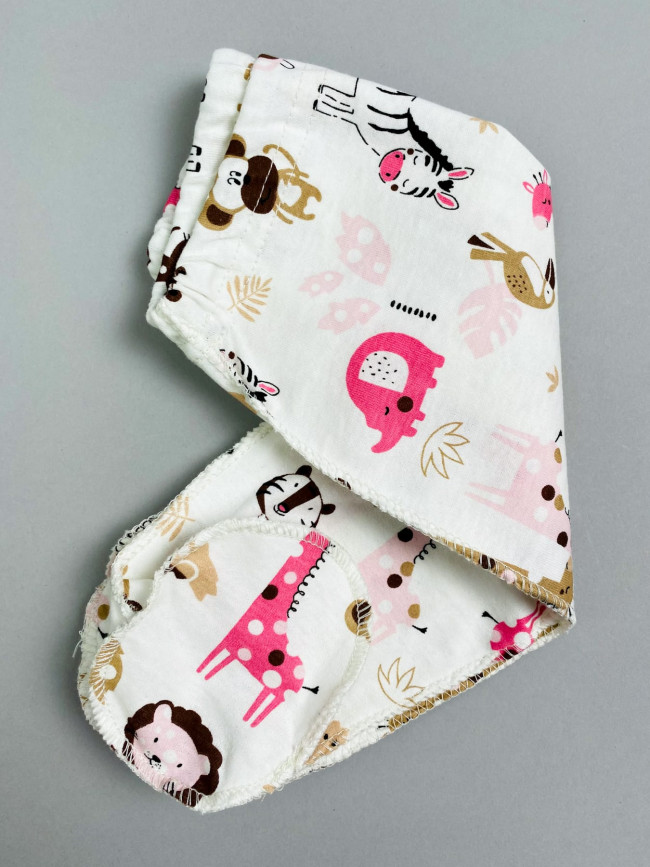 Ползунки детские, розовые, Африка