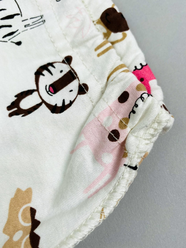 Ползунки детские, розовые, Африка