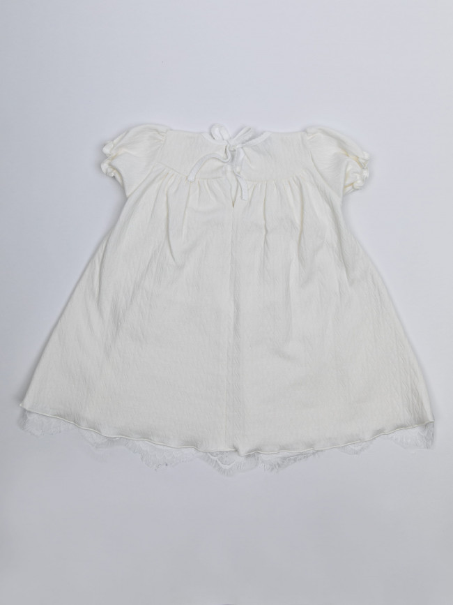 Нарядное молочное платье, Нежный букет Нарядное молочное платье, Нежный букет