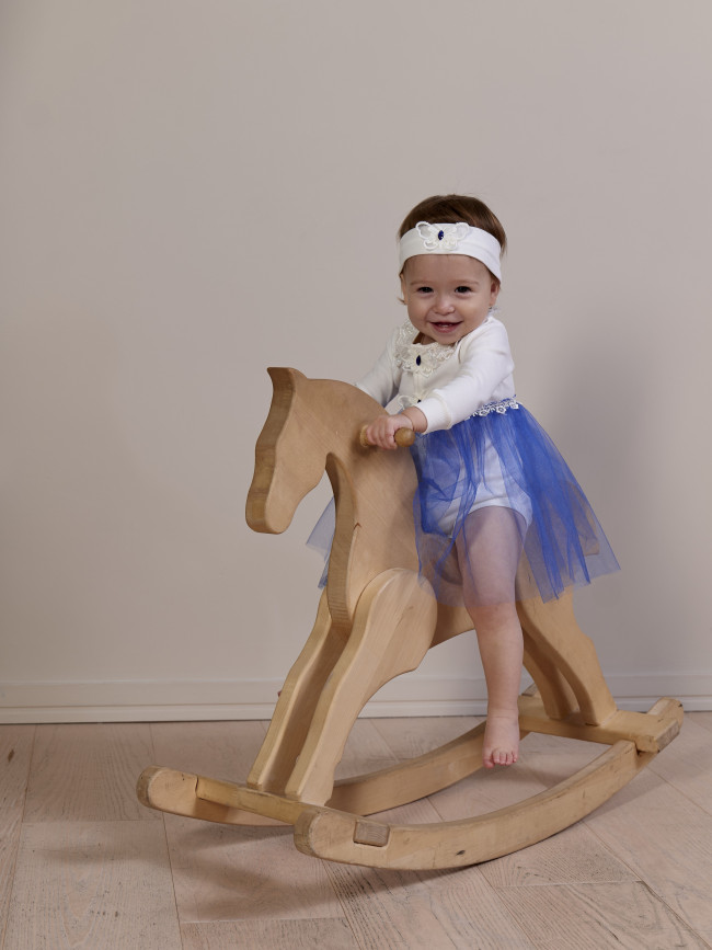 Боди-платье с повязкой, Васильковая фея