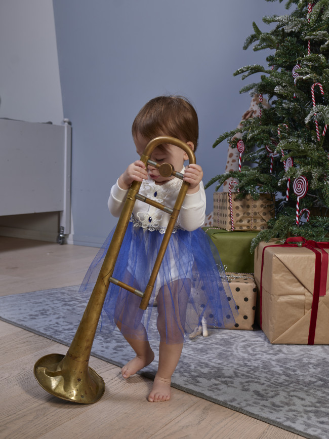 Боди-платье с повязкой, Васильковая фея