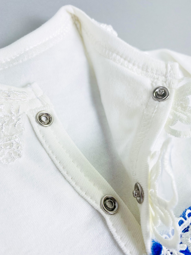 Боди-платье с повязкой, Васильковая фея