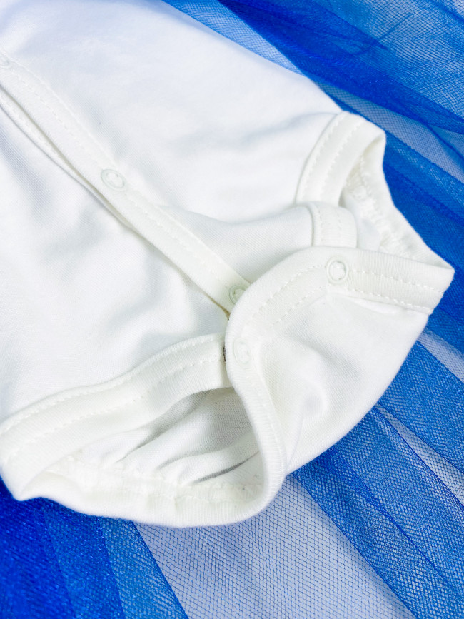 Боди-платье с повязкой, Васильковая фея