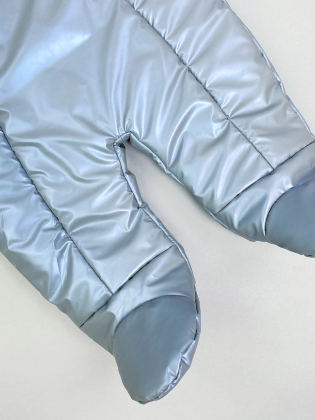 Комбинезон утепленный, серый, Монклер