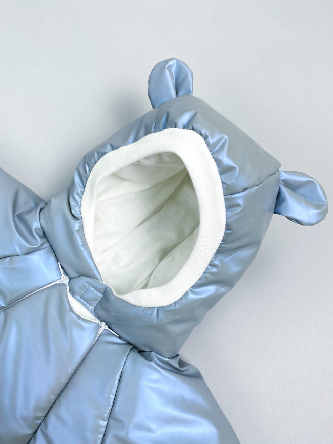 Комбинезон утепленный, серый, Монклер