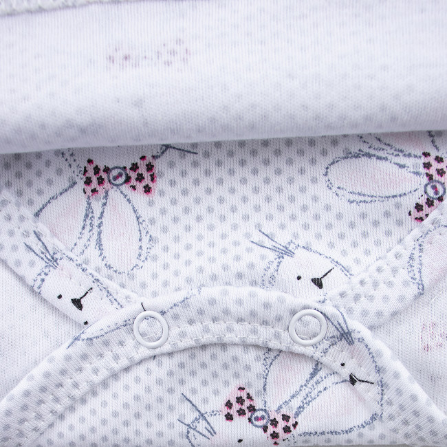 Боди-платье, Зайка с бантом