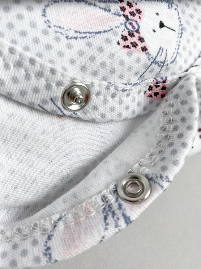 Боди-платье, Зайка с бантом