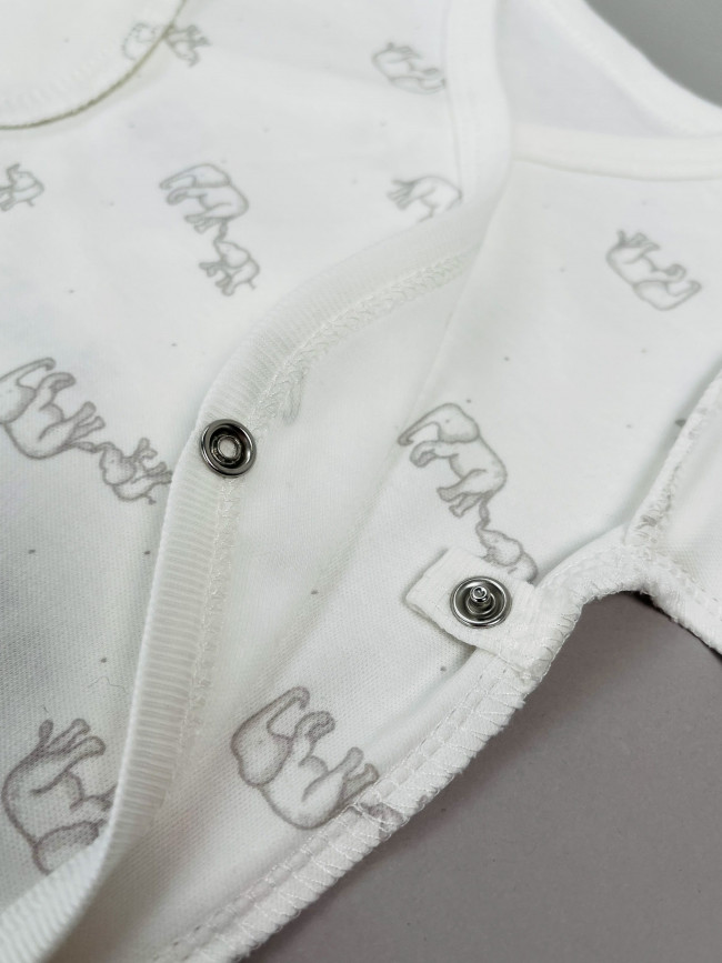 Комплект детских боди с длинным рукавом, Лимпопо, Милый слоник