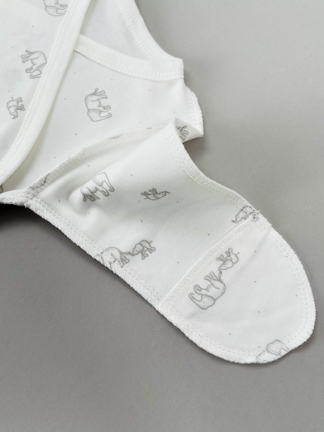 Комплект детских боди с длинным рукавом, Лимпопо, Милый слоник