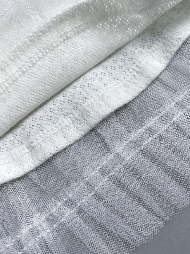 Нарядное белое платье, Рюши Нарядное белое платье, Рюши