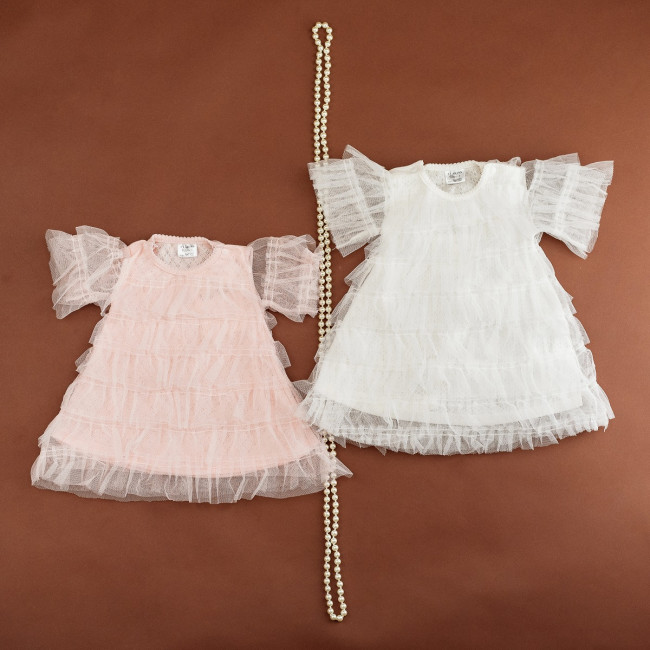 Нарядное белое платье, Рюши Нарядное белое платье, Рюши