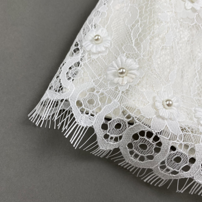 Нарядное молочное платье, Нежный букет с бабочками Нарядное молочное платье, Нежный букет с бабочками