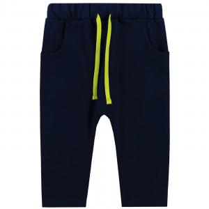 Детские штаны утепленные, темно-синие, Шнурки Детские штаны утепленные, темно-синие, Шнурки