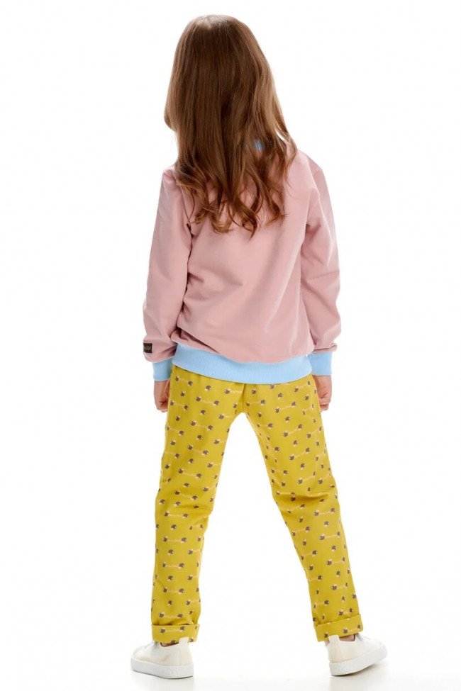 Толстовка детская, розовая, Осенний лес Толстовка детская, розовая, Осенний лес