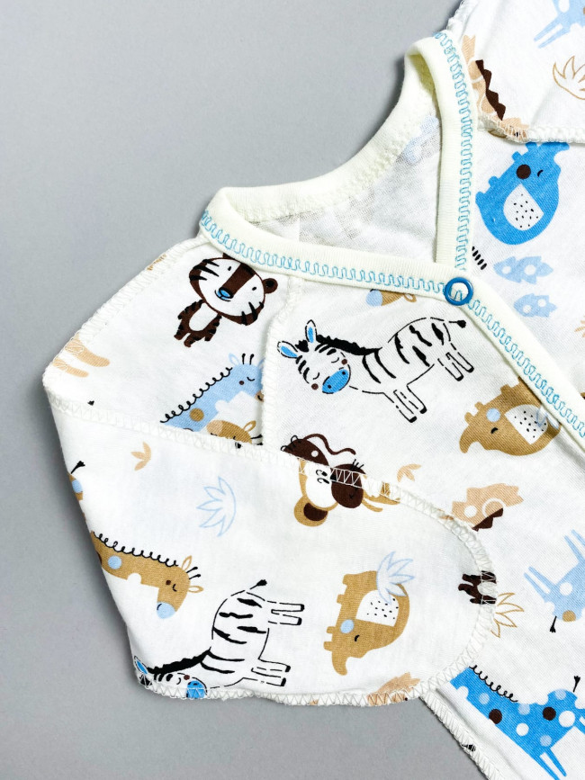 Полукомбинезон детский, голубой, Африка