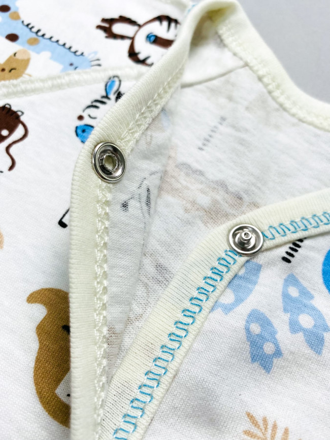 Полукомбинезон детский, голубой, Африка