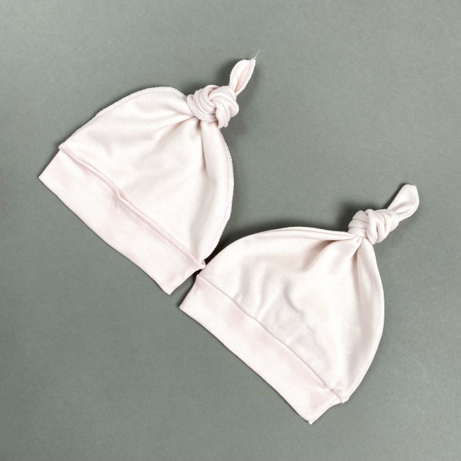 Шапочка детская, персиковая, Базовая коллекция