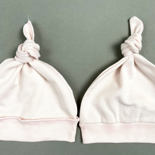 Шапочка детская, персиковая, Базовая коллекция