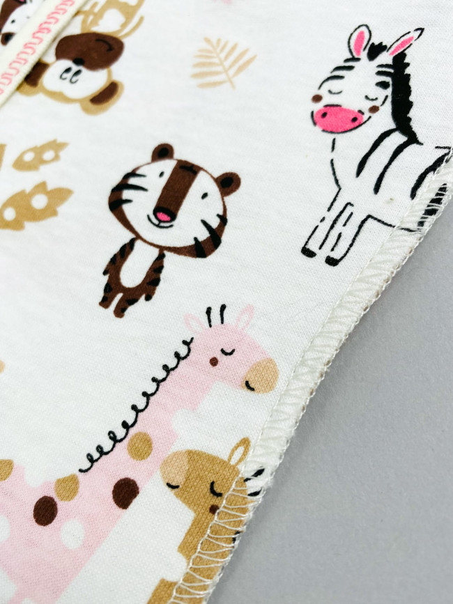 Полукомбинезон детский, розовый, Африка