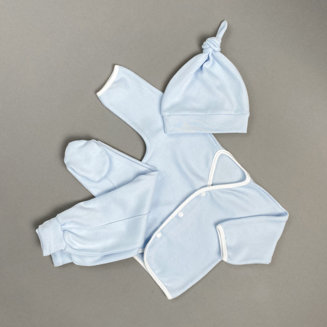 Шапочка детская, светло-синяя, Базовая коллекция Шапочка детская, светло-синяя, Базовая коллекция