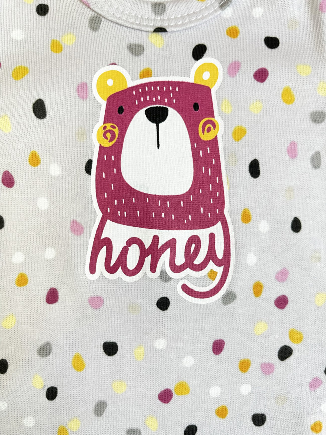 Полукомбинезон детский, розовый, Honey