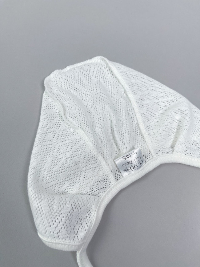 Комплект детских чепчиков, Пушинка, 3 шт