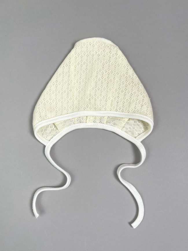 Комплект детских чепчиков, Пушинка, 3 шт