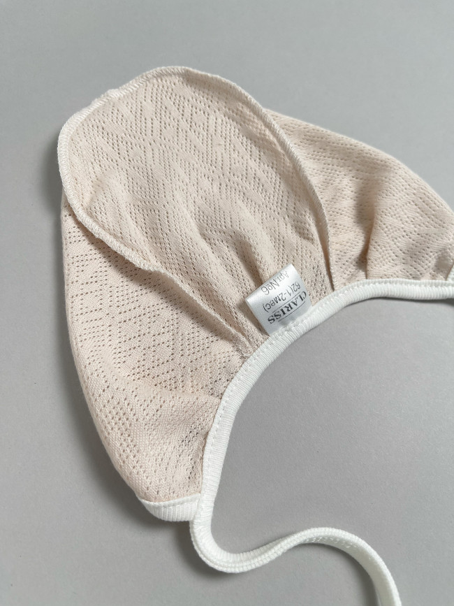 Комплект детских чепчиков, Пушинка, 3 шт