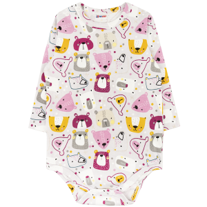 Полукомбинезон детский, розовый, Северный полюс Полукомбинезон детский, розовый, Северный полюс