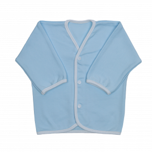Кофточка детская, голубая, Базовая коллекция