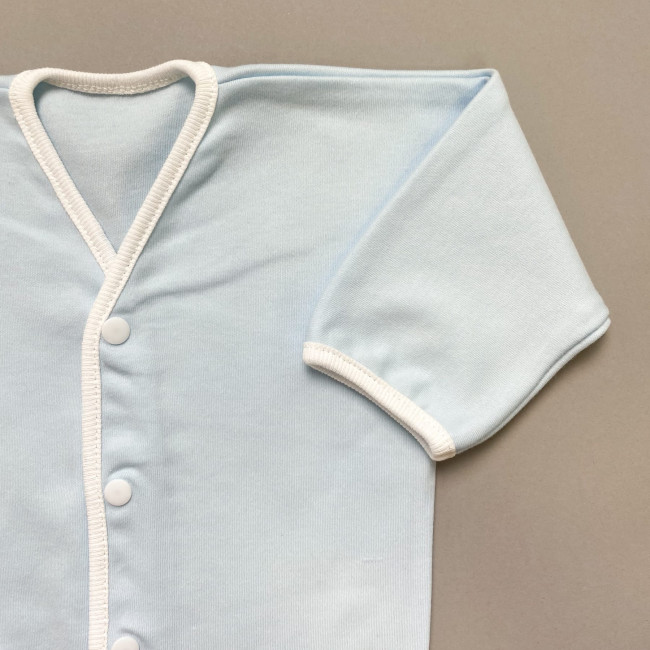 Кофточка детская, голубая, Базовая коллекция