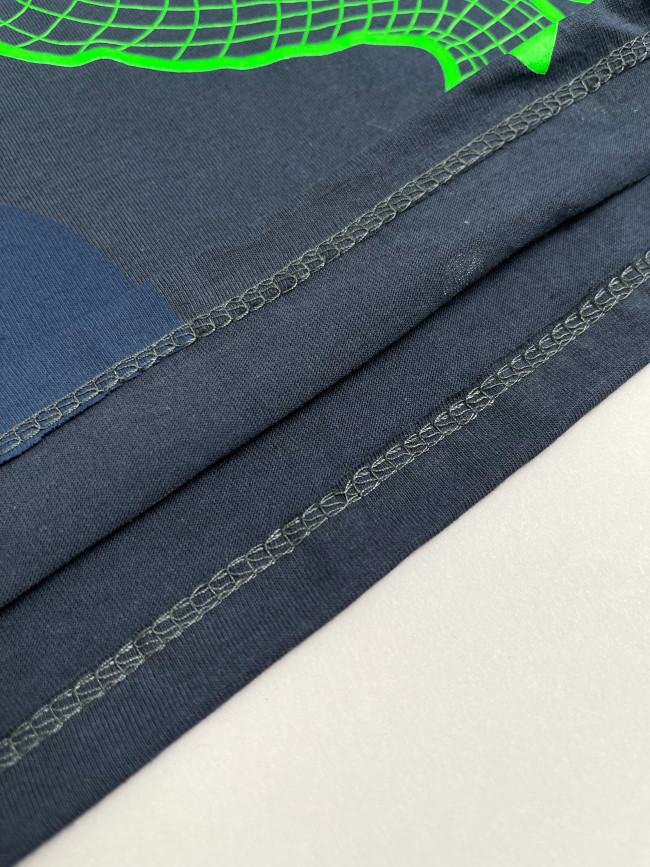 Футболка детская с коротким рукавом для мальчика T-Rex, серая