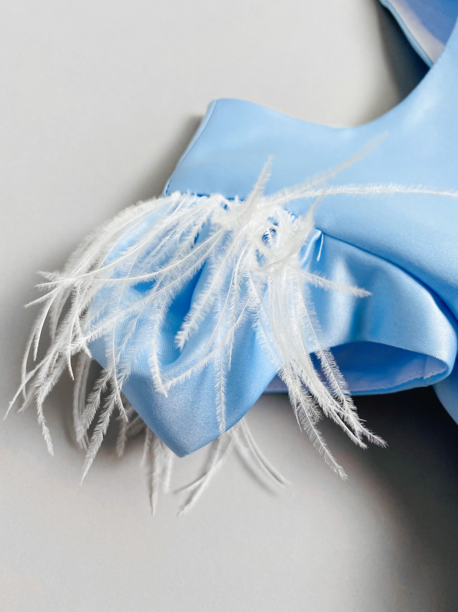 Нарядное голубое платье, Снежинка Нарядное голубое платье, Снежинка