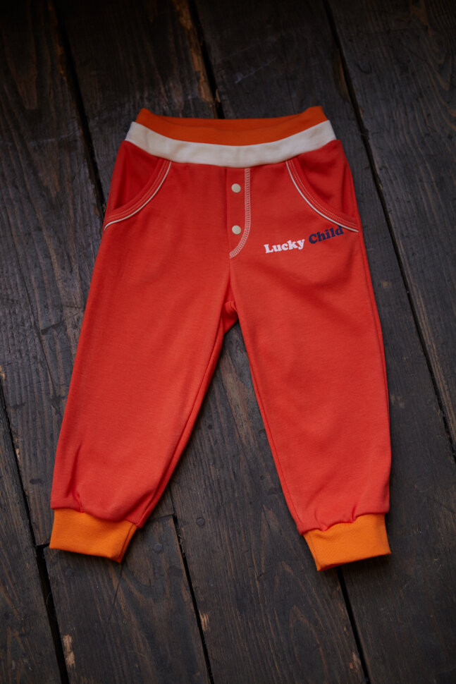 Штанишки детские, красные, Умка Штанишки детские, красные, Умка