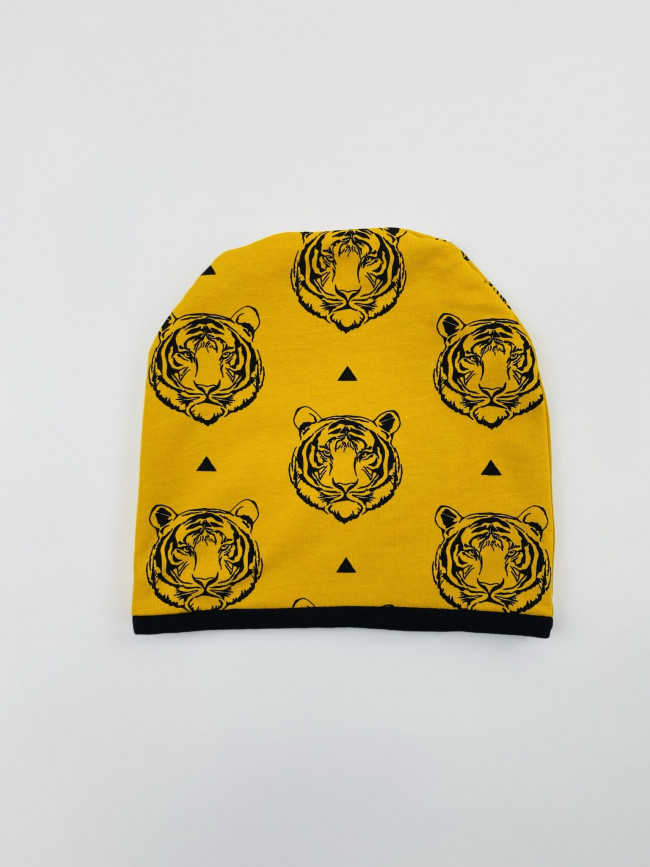 Комплект, шапка и снуд, Тигр