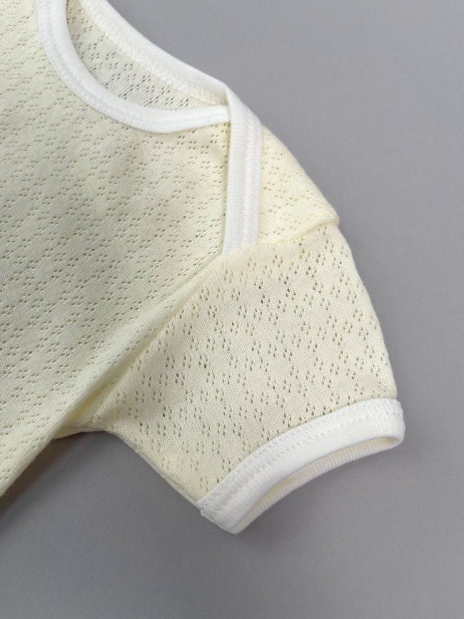 Комплект детских боди с коротким рукавом,  Пушинка, 3 шт.