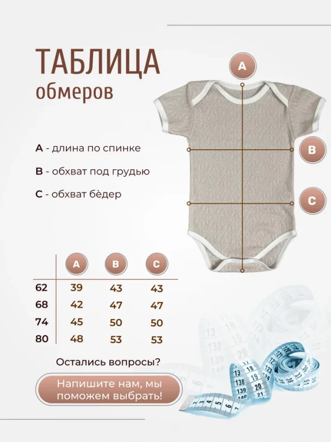 Комплект детских боди с коротким рукавом,  Пушинка, 3 шт.