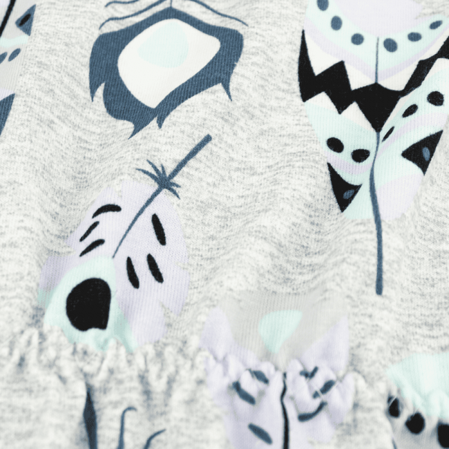 Платье с коротким рукавом, Жар-птица