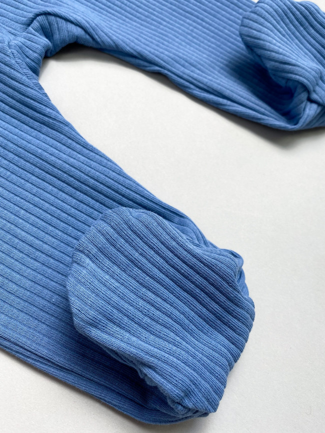 Комбинезон детский на молнии, синий, Рибана