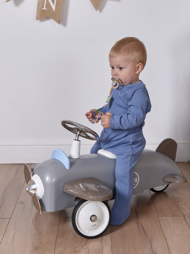 Комбинезон детский на молнии, синий, Рибана