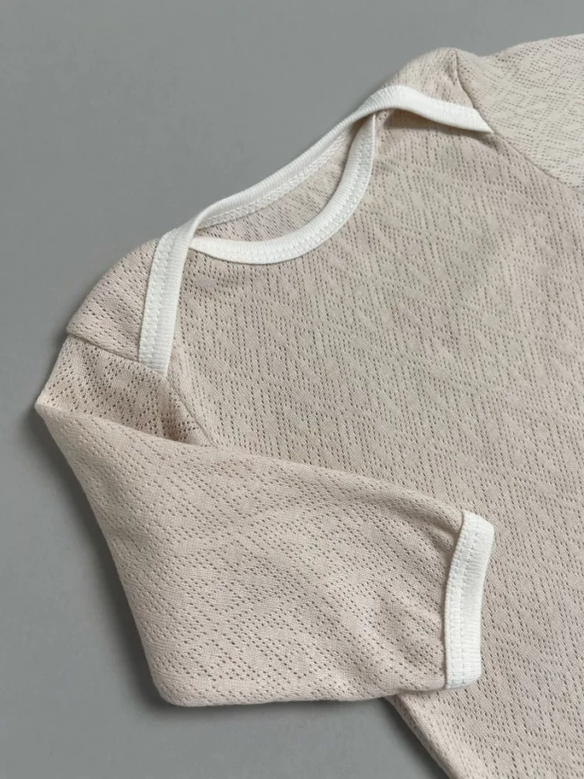 Комплект детских боди с длинным рукавом, Пушинка, 3 шт.