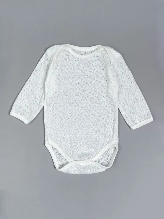 Комплект детских боди с длинным рукавом, Пушинка, 3 шт.