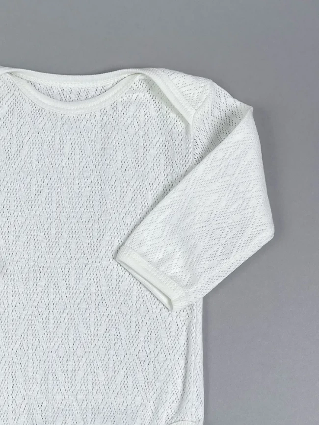 Комплект детских боди с длинным рукавом, Пушинка, 3 шт.