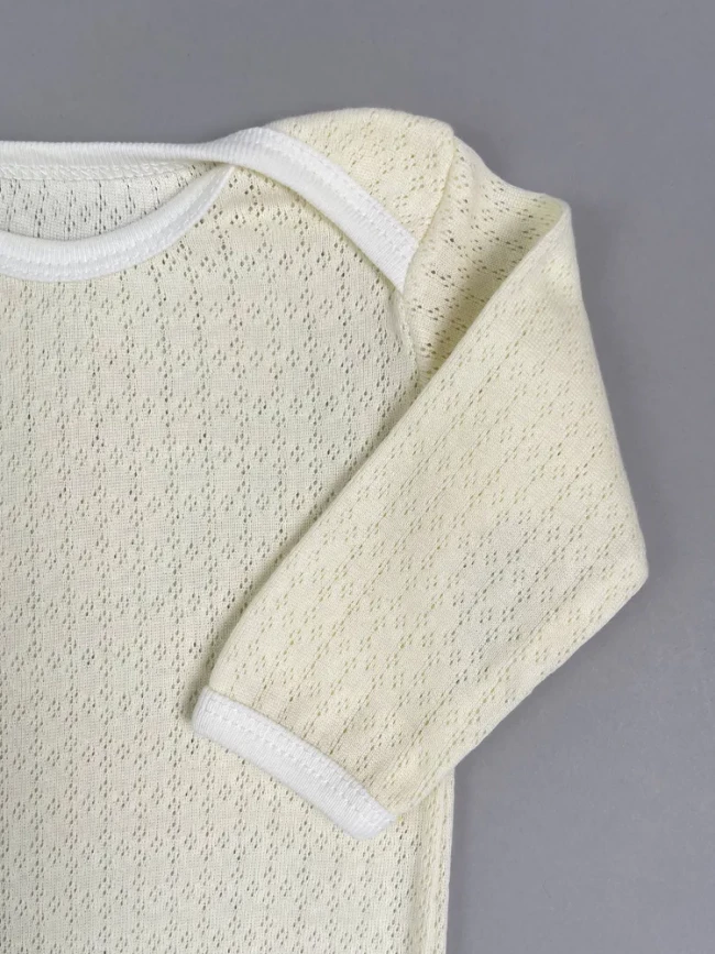 Комплект детских боди с длинным рукавом, Пушинка, 3 шт.