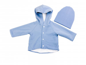 Толстовка Морозное утро с шапкой