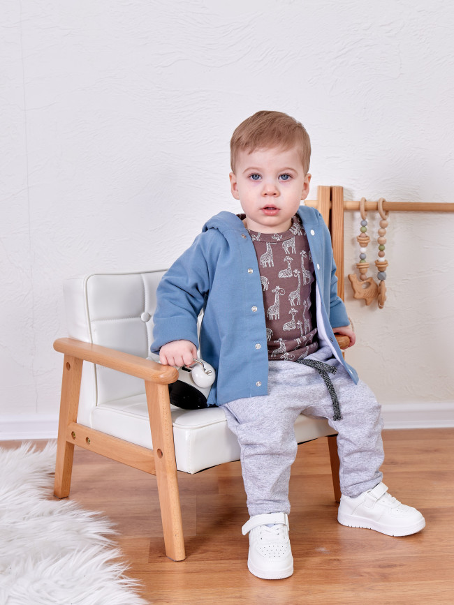 Толстовка Морозное утро с шапкой Толстовка Морозное утро с шапкой