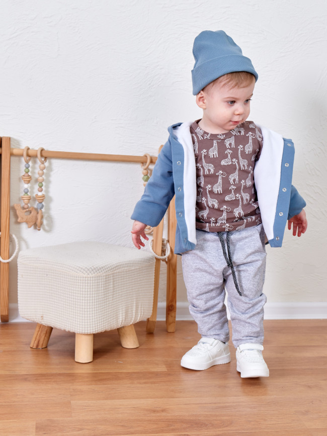 Толстовка Морозное утро с шапкой Толстовка Морозное утро с шапкой