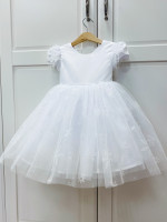 Нарядное белое платье, Снежинка