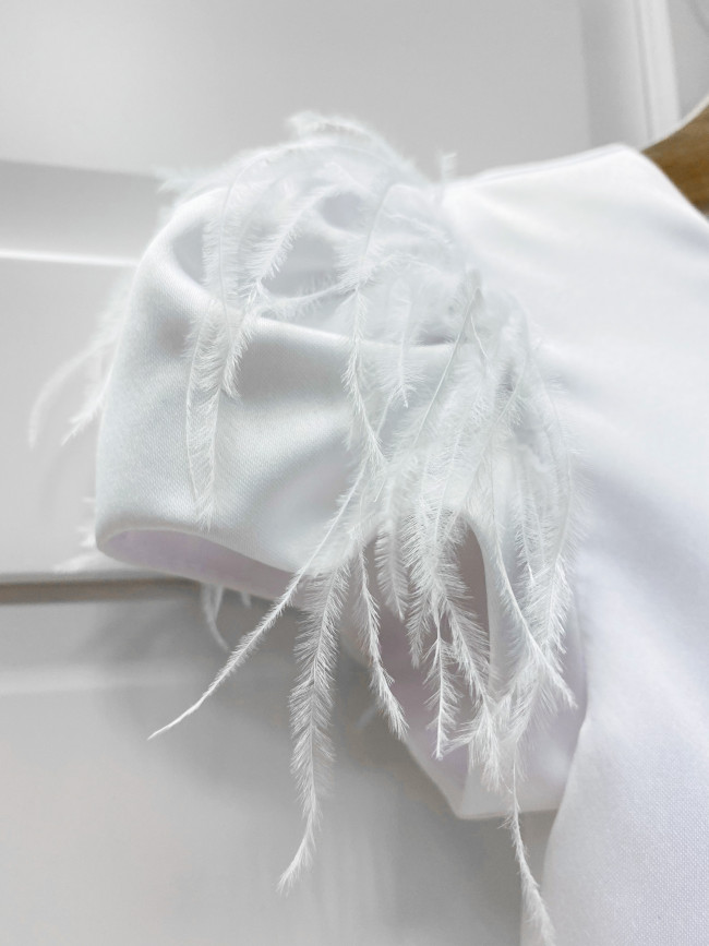 Нарядное белое платье, Снежинка