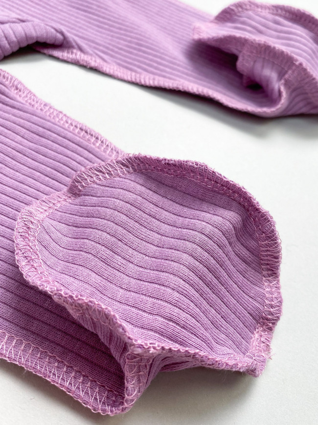 Комбинезон детский на молнии, сиреневый, Рибана